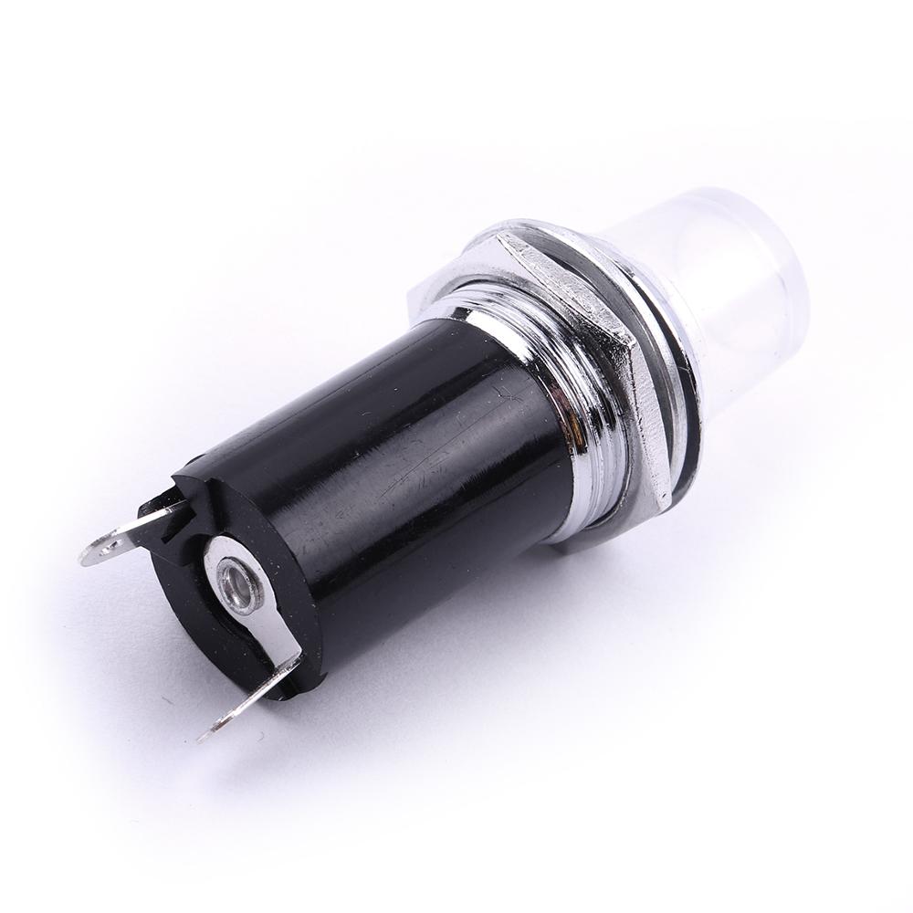 6Pcs Ac 220V Panel Mount Signaal Power Led Indicator Licht 10W IP67 DH16-HS Blauw Geel Groen Wit pilot Lamp