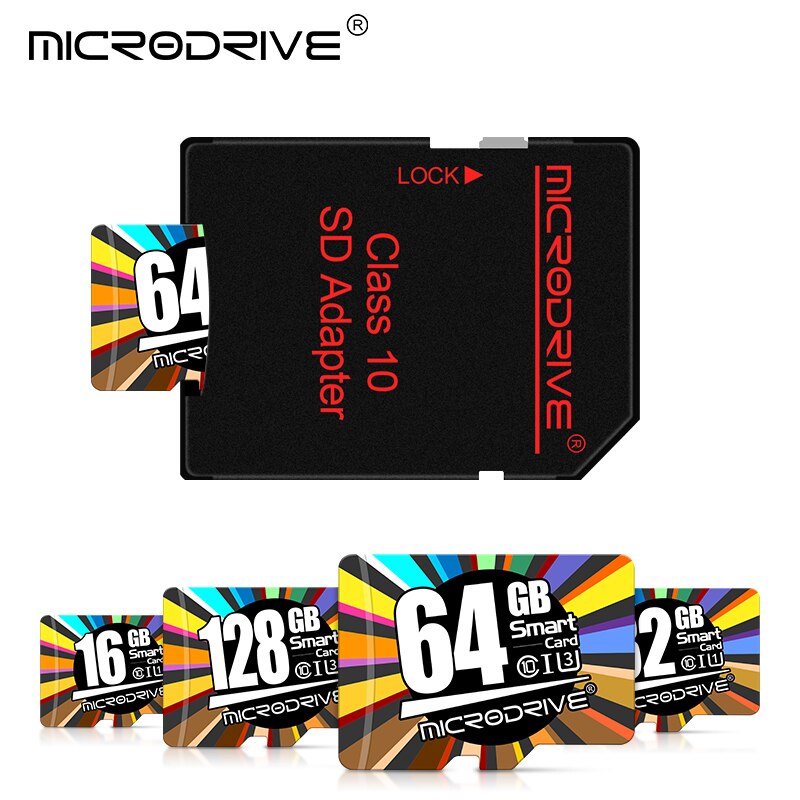 Geheugenkaart geheugenkaart 8gb 16gb 32gb 64gb 128gb micro sd kaart klasse 10 micro sd 256gb mini tf kaart gratis adapter