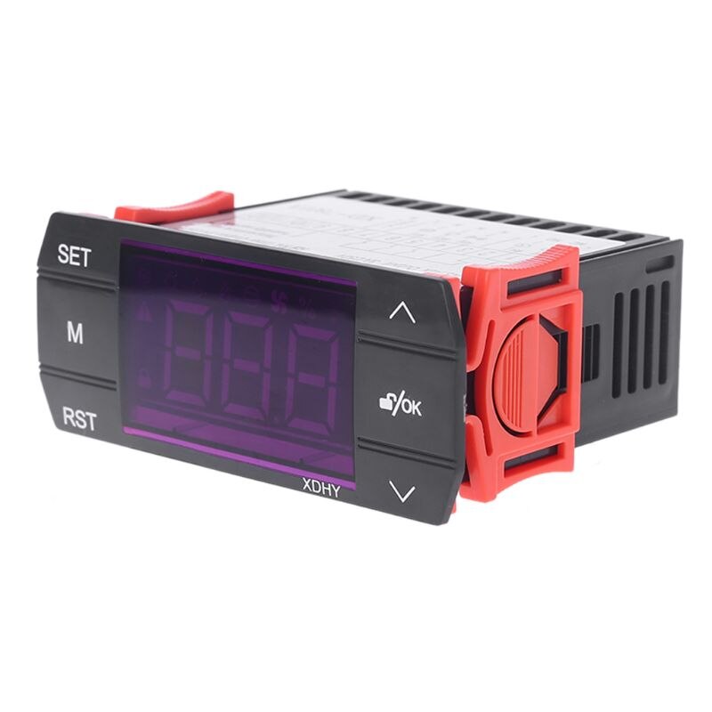 Digital Temperature & Humidity Controller Thermostat For Incubator Greenhouse Breeding Hatching