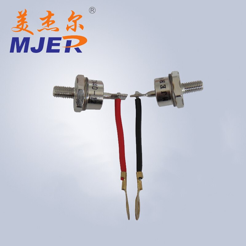 ZX40A Bridge Rectifier diode With wire Stud Version Black(Reverse polarity,Red(Normal polarity) zx40