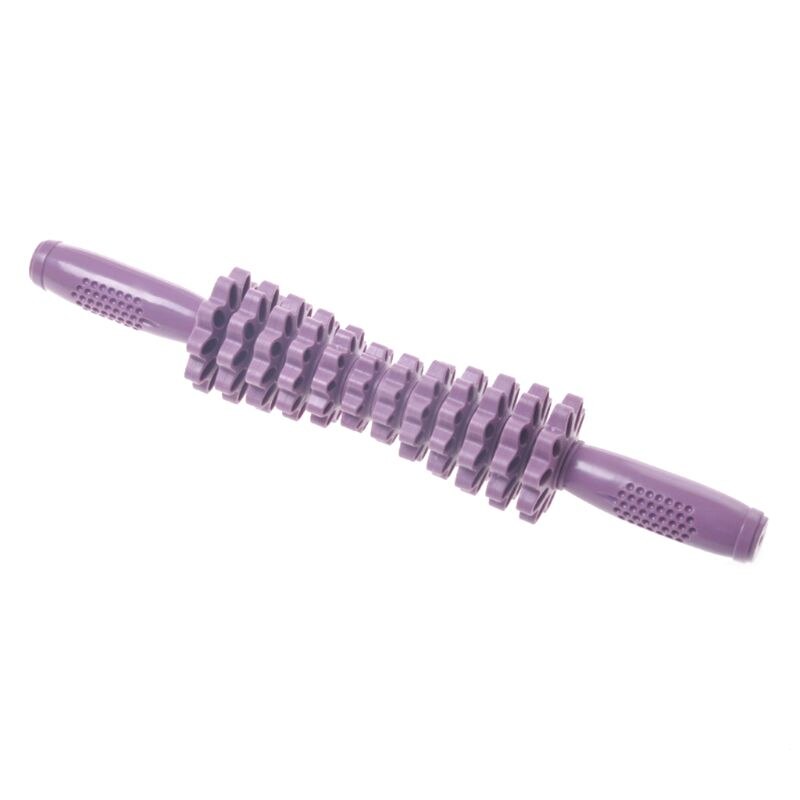 Muscle Roller Stick Handheld Spiky Massage Fascia Tool for Relief Muscle Soreness Waterproof Massage Roller Stick Deep Tissue Po: A