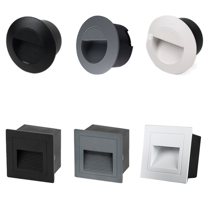 Led wall lamp 5W IP65 LED Stair Light Step Light Recessed buried lamp indoor/ outdoor Waterproof Staircase Step lights AC85-265V