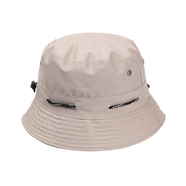 Sommer foldbar bøttehat unisex kvinder udendørs solcreme bomuld fiskeri jagt kasket mænd håndvask chapeau sol forhindre hatte