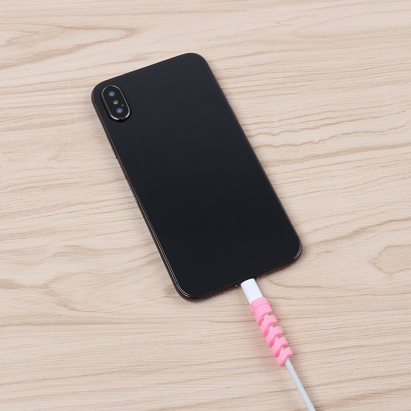 Funda protectora de Cable para cargador USB para teléfono móvil, accesorios para teléfono, 20 Uds.