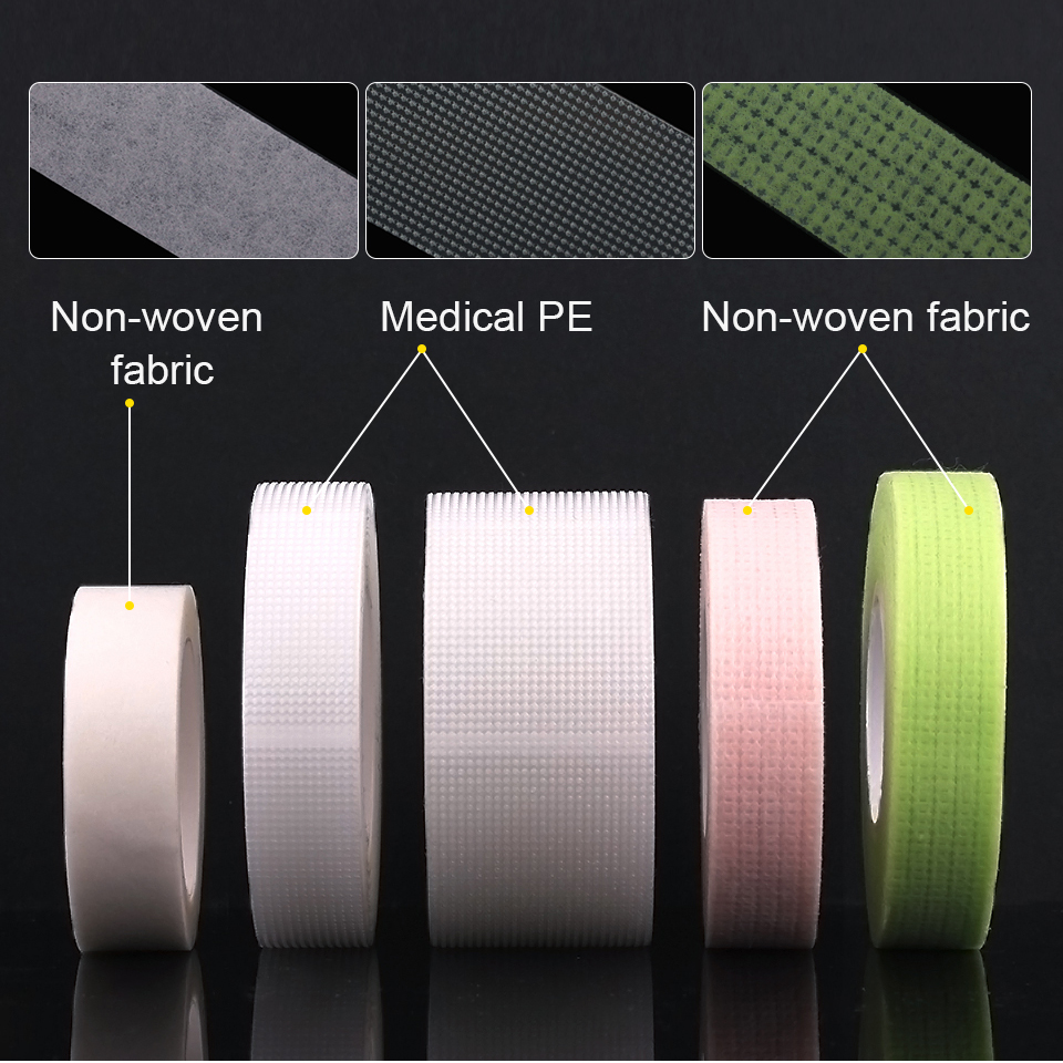 Blue Tape Cutter Dispenser Adhesive Tape Holder Plastic Holder Grafting Eyelash Tape Cutter For Eyelashes Extension Makeup Tools