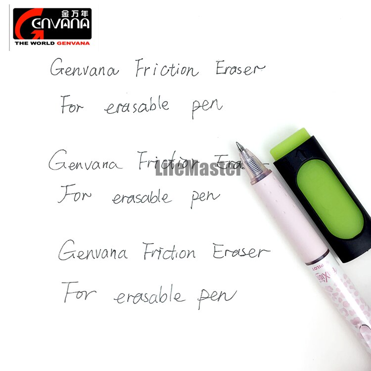 LifeMaster Genvana Wrijving Inkt Gum voor Uitwisbare Pen Rubber 50mm * 20mm G-0718