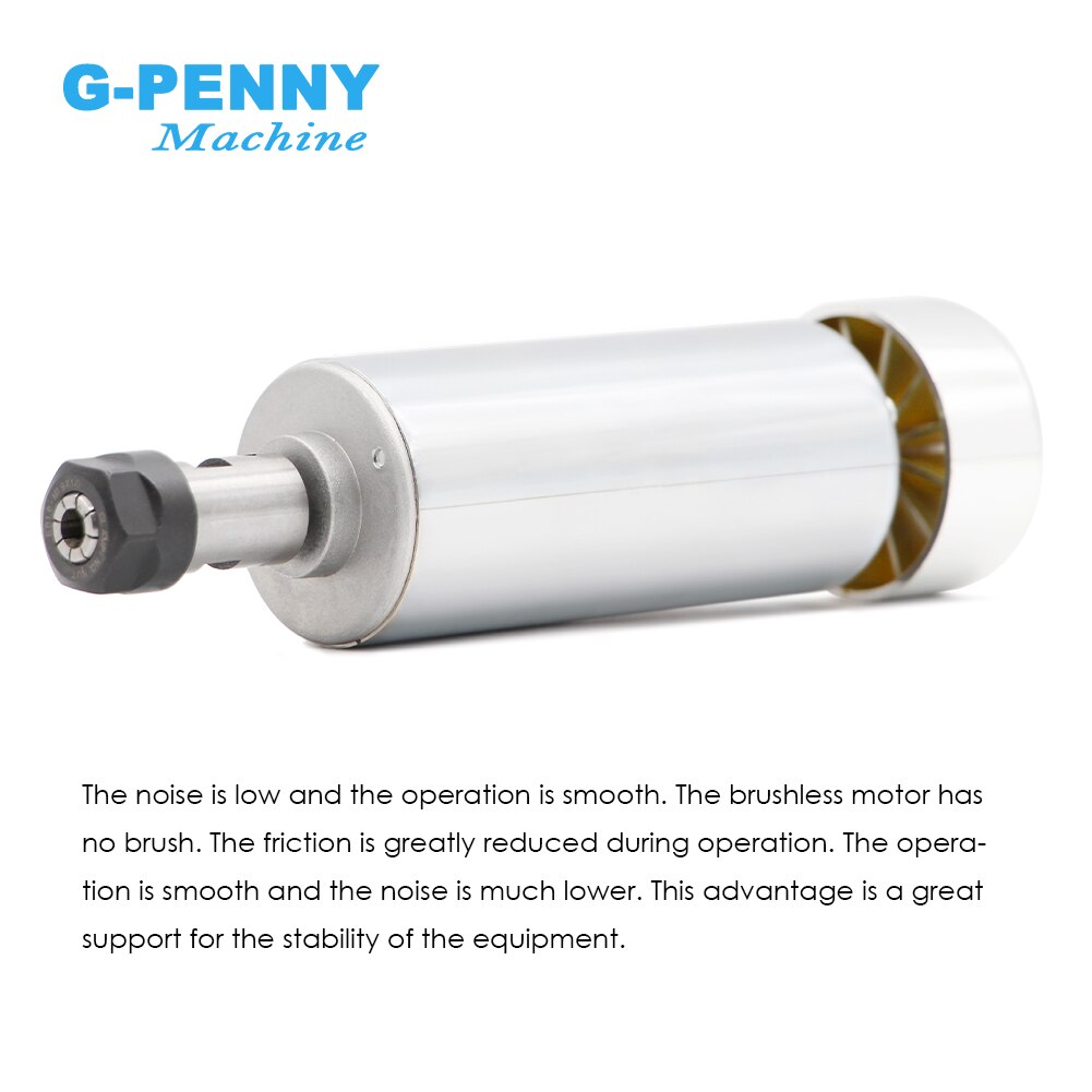 400w ER16 ER11 High Speed CNC Spindle motor 400w Air Cooled Spindle motor PCB Spindle for engraving milling cnc router machine