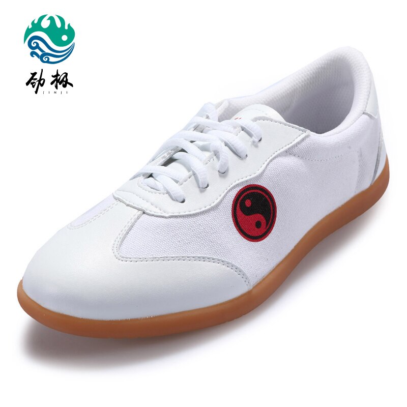 Zachte Zool Canvas Tai Chi Schoenen Vechtsport Schoenen Taiji Boksen Praktijk Schoenen Gratis Flexibele