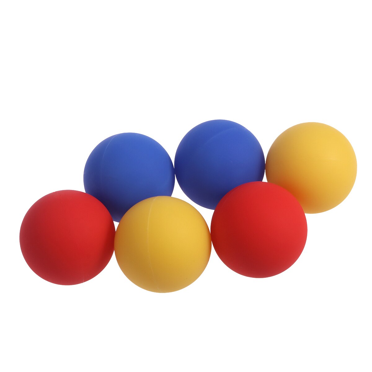 10PCS Muscle Knot Remover Massage Balls Lacrosse Balls for Fitness Myofascial Release Trigger Point Therapy (Random Color)