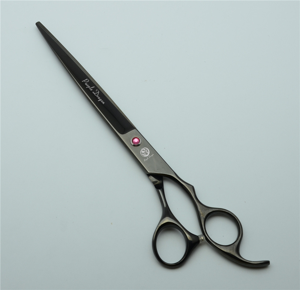 652 #8 ''22.5 Cm Dier Kappers Schaar Paarse Draak Top Grade Japan 440C Honden Katten Huisdieren Snijden scharen Haar Schaar