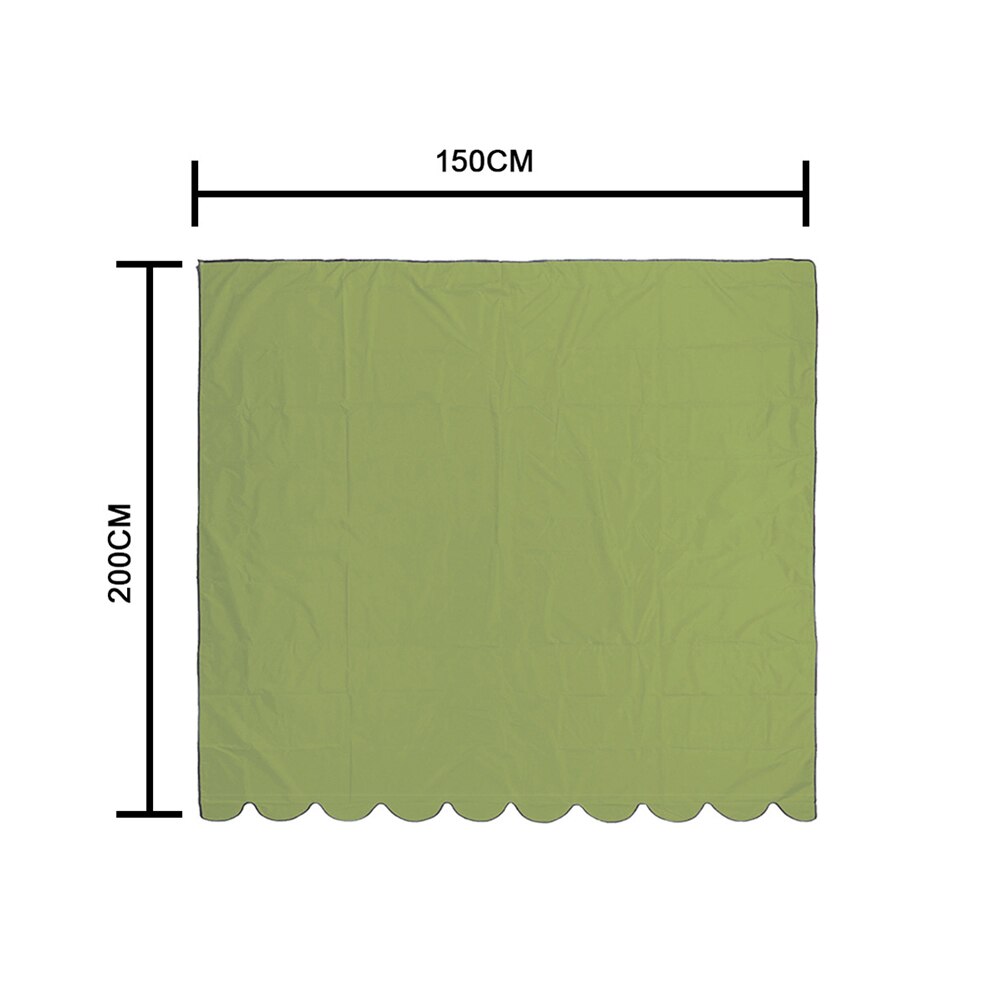 Rectangle Garden Sunshade Canopy Sun Shade Sail Awnings Sunshade Tent Canopy Shade Garden Patio Awning Shade Sails Garden Tools: Green 2x150cm
