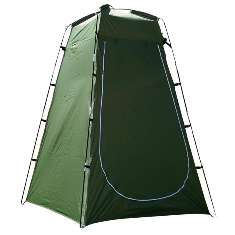 Tenda Spogliatoio Portatile - Rifugio Privacy - Doccia Esterna Traspirante per Spiaggia, Bici: Army Green