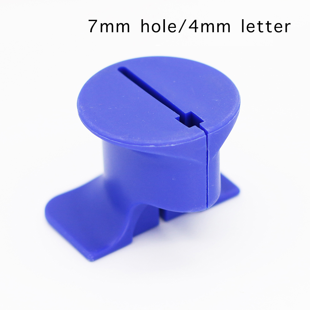 4 größen daumenschonendes stempelset zubehör schablone finger tragbar mini bastelschmuck werkzeugset stanzenset handarbeit: 7mm passende briefmarken