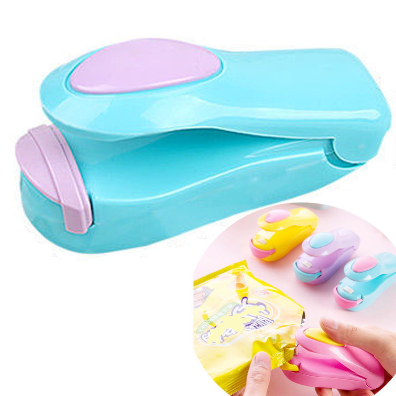 Mini Snacks Sealing Pocket Portable Hand Pressure Sealing Machine Plastic Bag Self-sealing Electromechanical Heat Sealer