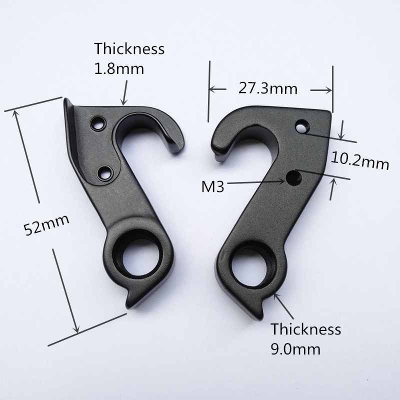 Patilla de cambio trasero para bicicleta, accesorio de aleación para ciclismo de carretera, para Canyon ultimate cf Canyon slx SLX 9,0 No35, 1 unidad