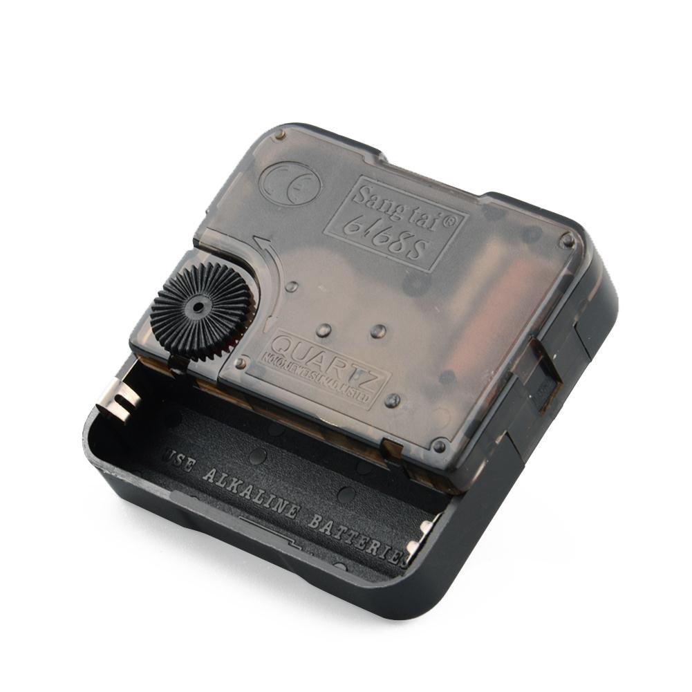 Stille klok quartz uurwerkmechanisme rode en zwarte wijzers reparatieset