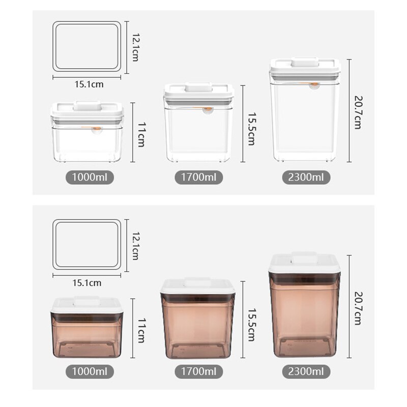 Large Capacity Baby Milk Powder Portable Food Storage Box Infant Milk Powder Box Toddle Snacks Container Organizer Cereal Box