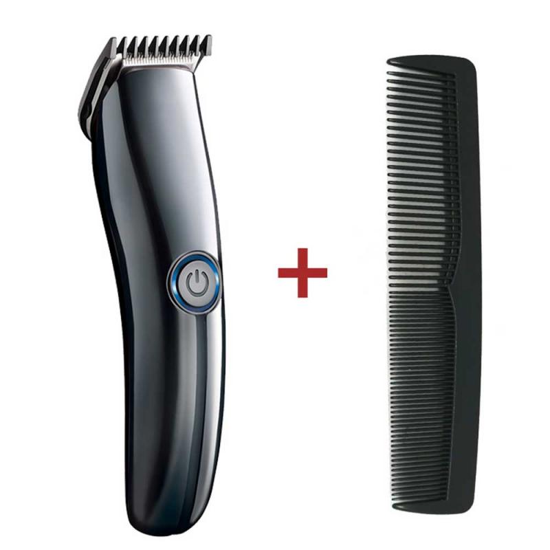 USB Electric Clipper Hair Clipper Set 3 Style Full Set Black Haircut Cloth Scissors Set Beard Barber Razor Hair Trimmer