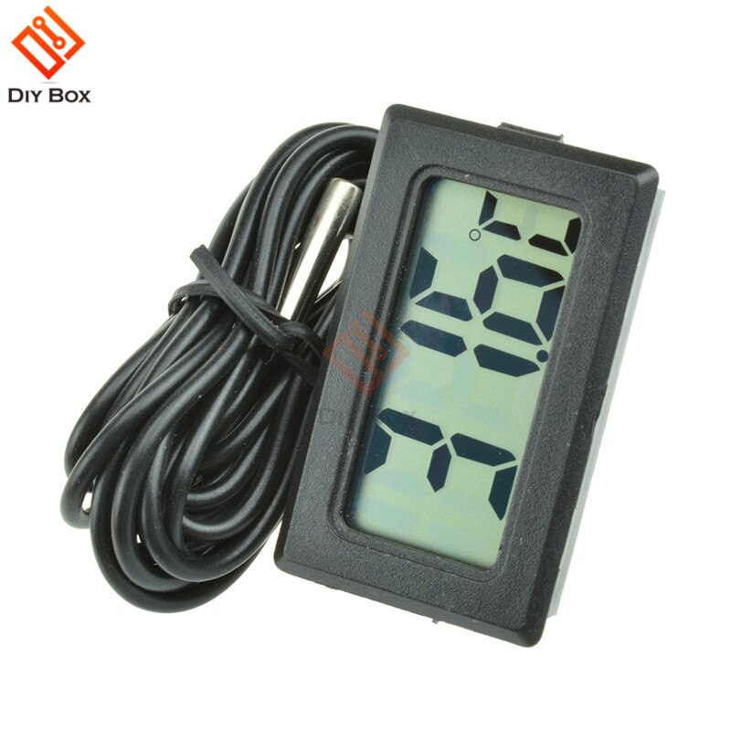 Mini Digital LCD Probe Fridge Freezer Thermometer Sensor Thermometer Thermograph For Aquarium Refrigerator Kit Chen Bar Use
