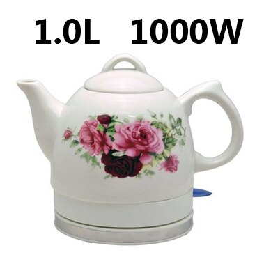 Elektrische Keramische Waterkoker Waterkoker Water Verwarming Apparaat Theepot Waterkoker Automatische Power Off 220V Eu Us Plug: 1.0L model F