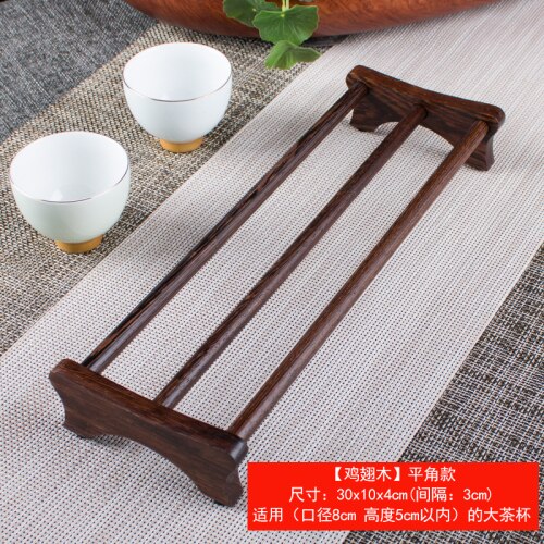 Porte-tasses en bois, décoration de la maison, égouttoir, porte-tasses de séchage, support de rangement, porte-gobelets, étagère d&#39;organisation: B 03