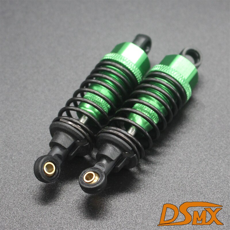 HSP 102004 122004 Aluminum Shock Absorber 68mm 02002 02175 1/10 Upgrade Parts For On-Road and Drift car 94123 94122: Green
