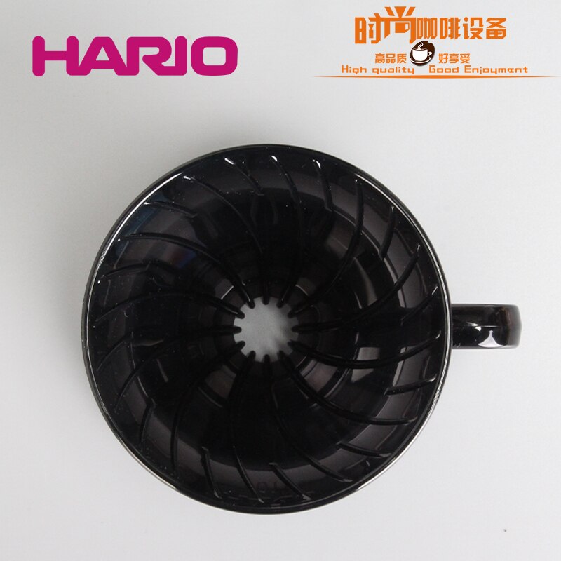 Heat-resistant glass drip filter set V60 series hand-made coffee set resin filter cup VDSP