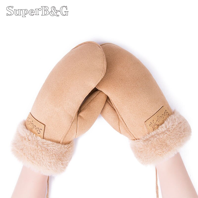 Whiteleopard Women's Long Fleece Winter Gloves, Colorful Warm Lining Mittens Cozy Wool Knit Thick Gloves Novelty Mittens Cold Weather 54127c2e 67ac 4d61 9199 827f86671596.8a6788796341fe1b5ef040f495ef498f