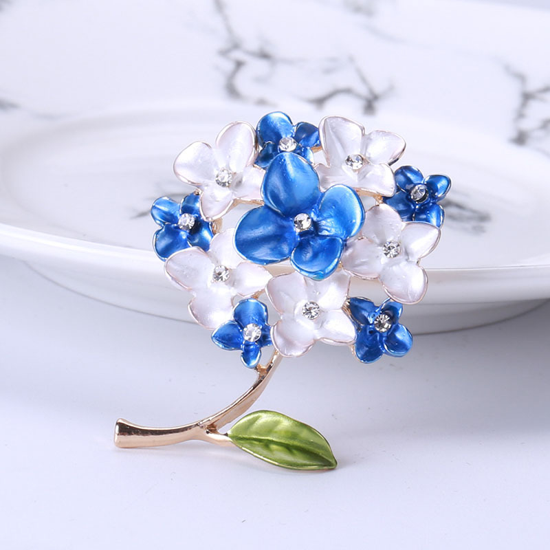 Broche en forme de fleur de tournesol pour femmes, , émail, tulipe, Rose, tournesol, , à la , classique, pour fête de mariage: Rhodium plaqué