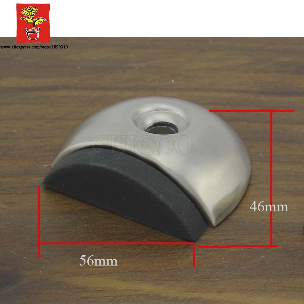 10PCS Stainless steel 304 Floor mounted Door Stopper,door stop,doorstops