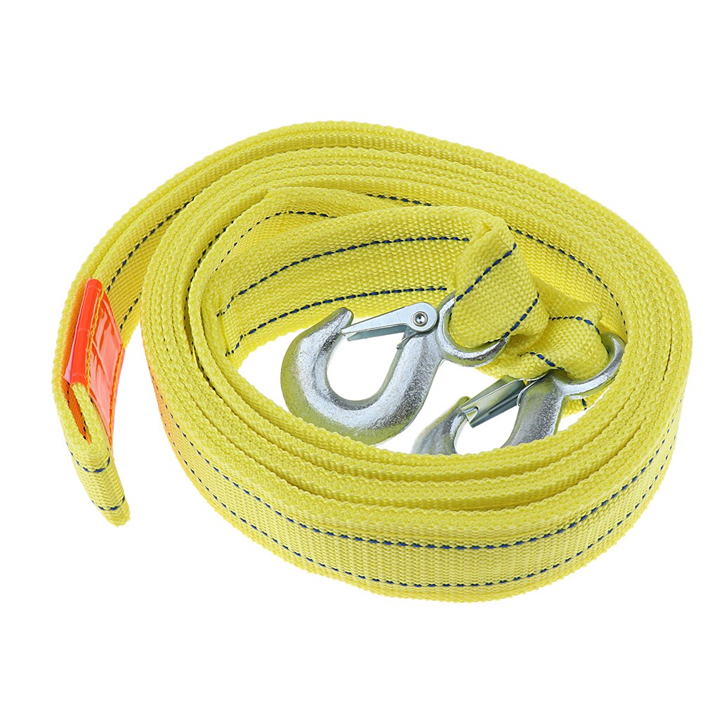 Heavy Duty Tow Strap with Hooks, 5 tons Capacity. Length (13ft)