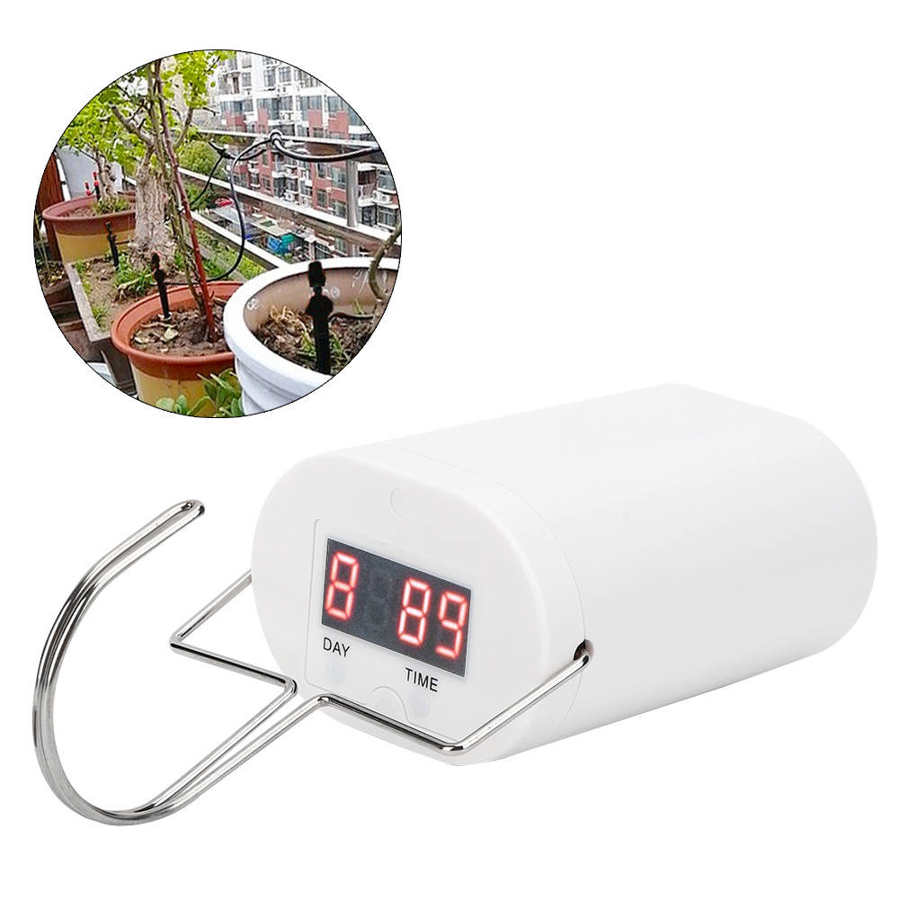 Watering System Automatic Drip Irrigation Kit Garden Water Timer Self Watering System for Indoor Balcony Potted Plants