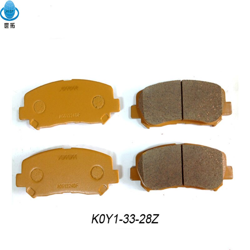 Disc brake pad FOR Mazda CX-5 brake shoe K0Y1-33-28Z car brake pad production line