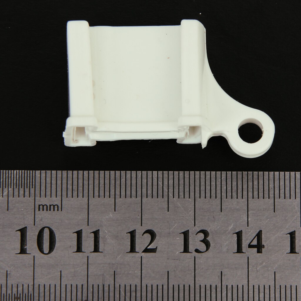 2x Window Curtain Rail Track Ends End Stop Stops DIY Installment Repair Accessories