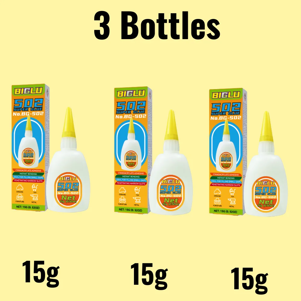 502 Superkleber, sofort trocknender Cyanacrylat-Kleber, Leder, Gummi, Holz, Metall, starke Bindung, kleiner Lücke, flüssiger Kleber, 15 g/35 g: verrotten
