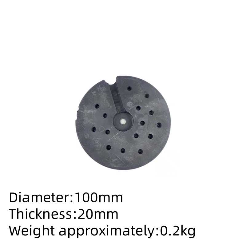 Desk lamp floor lamp base weight block chassis weight block bottom support weight block DIY lamp fixture fixing accessories: black