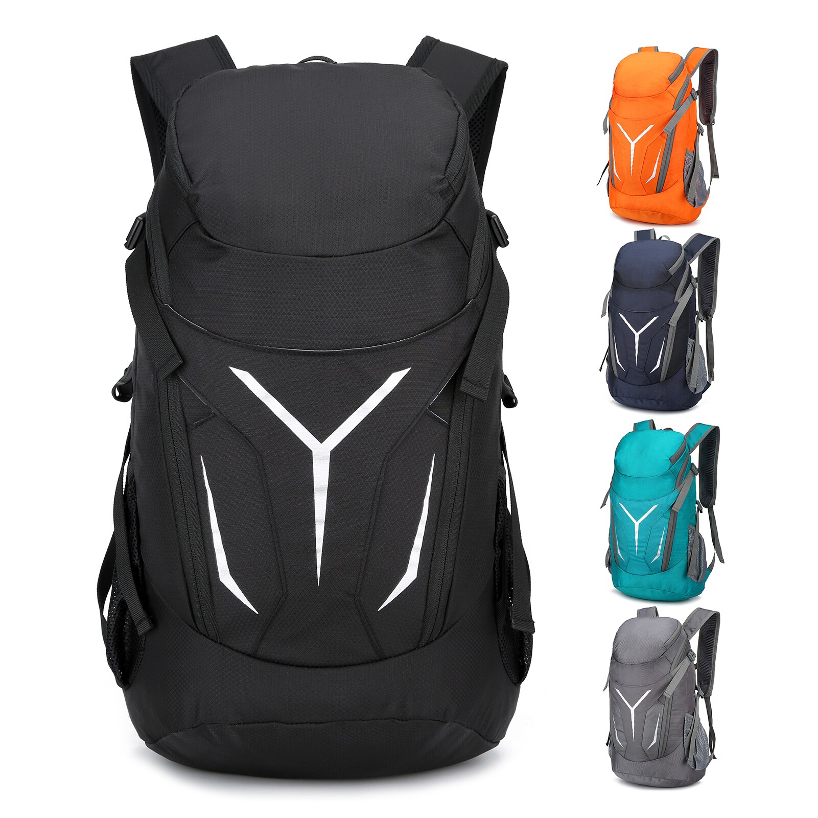30L Lichtgewicht Opvouwbare Rugzak Waterafstotend Bag Voor Fietsen Camping Klimmen Wandelen Reizen Scholing Outdoor Rugzak