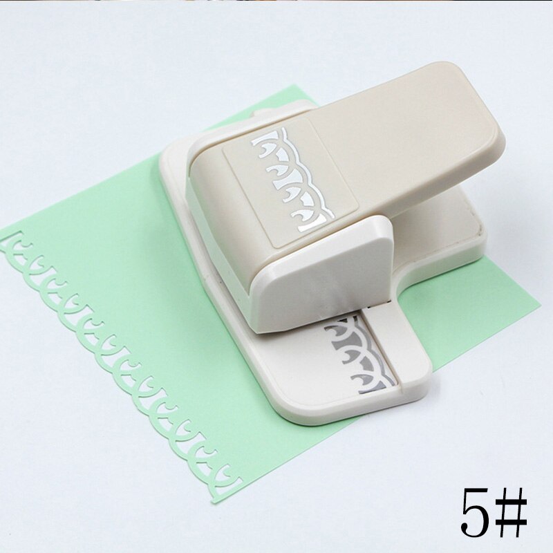 Border Punches Decorative Lace Edges Scroll Punch Embossing for Scrapbook Cards YE: 05
