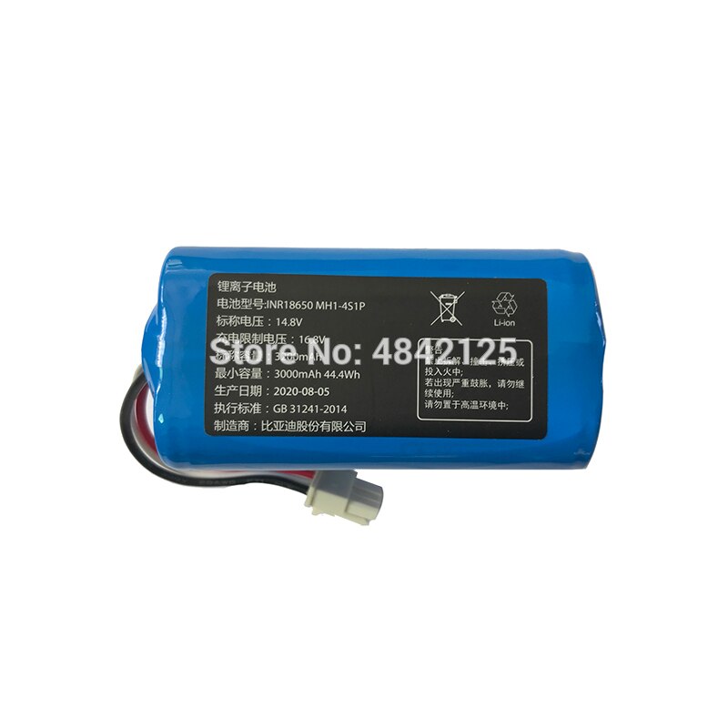 Batterie Ion Eddie 3200mAh pour aspirateur robot 360 S7, accessoires, pièces de rechange, batterie de charge
