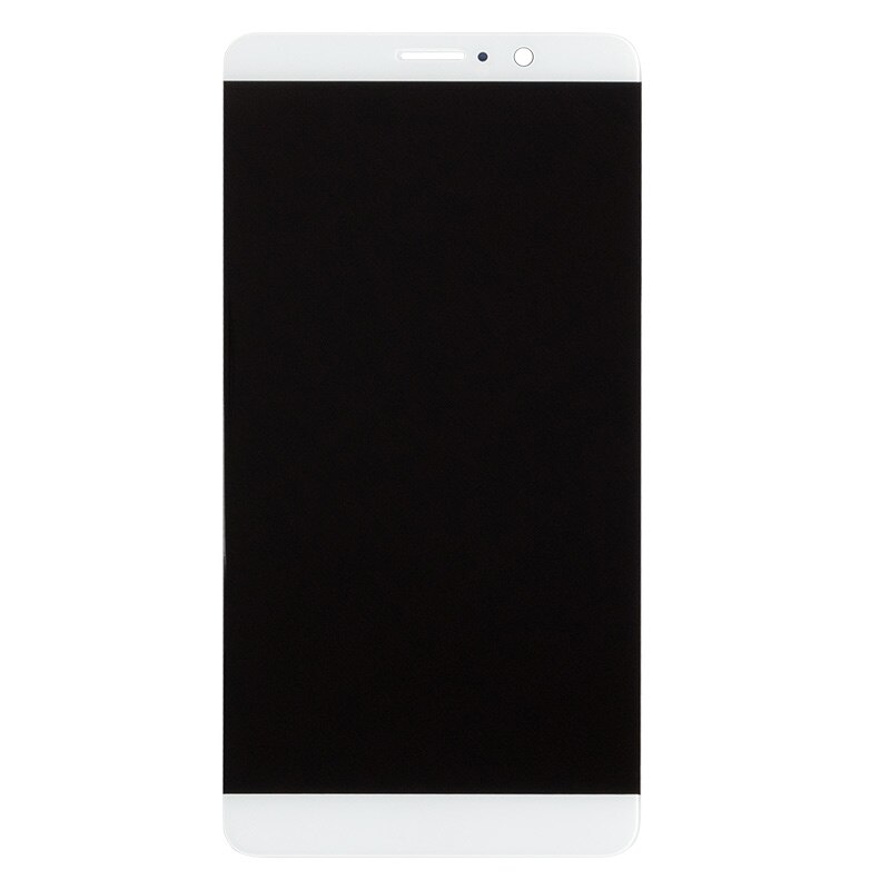 100%  new mha -l29 mha -l09 mha -al00 lcd for huawei mate 9 with frame touch screen digitizer assembly replacement for huawei mate 9: White, no frame