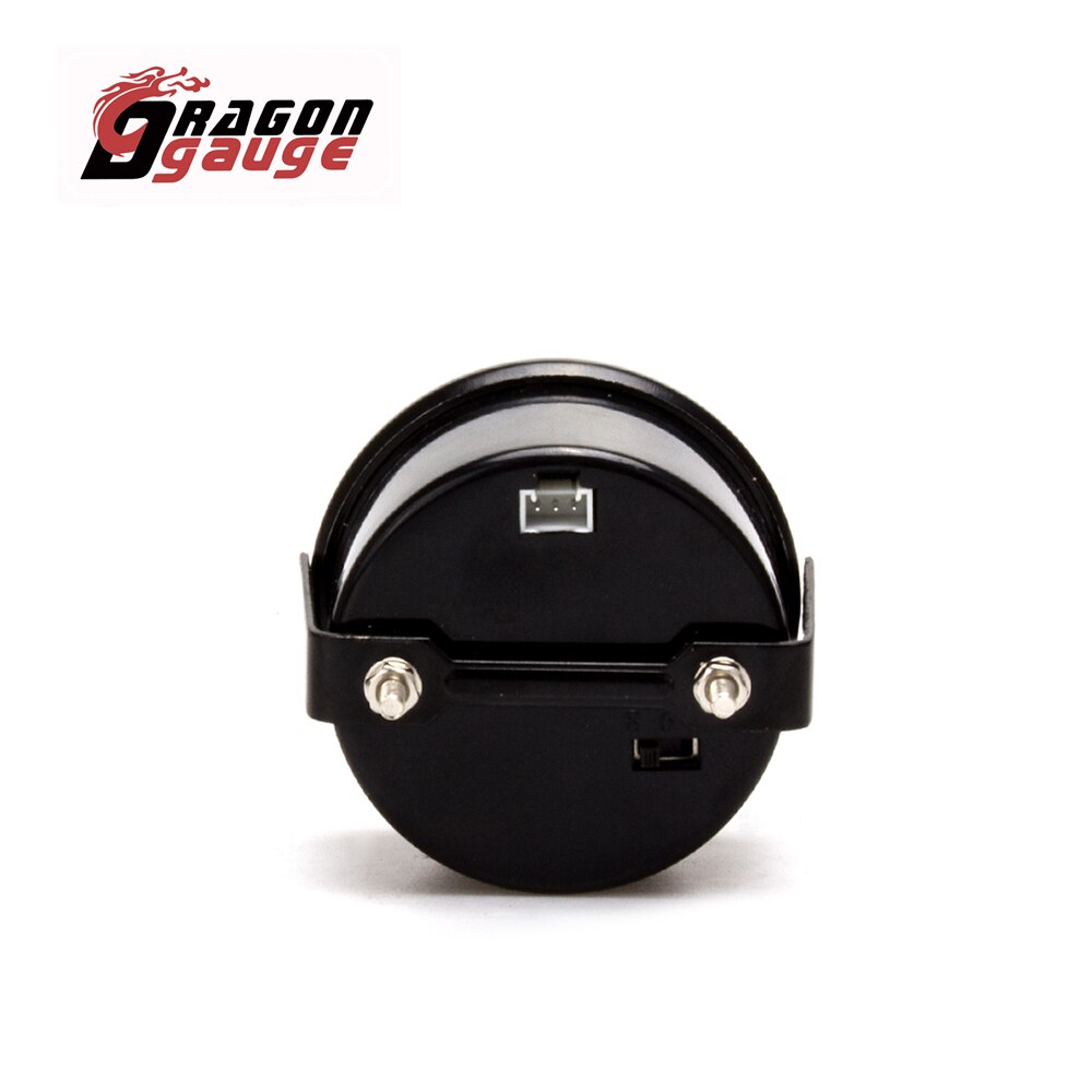 DRAGON GAUGE 52mm Tachometer Voltmeter Boost Vacuum Water Temp Oil Temp Oil Press Air Fuel Ratio EGT Gauge LCD Gauge for 12V Car