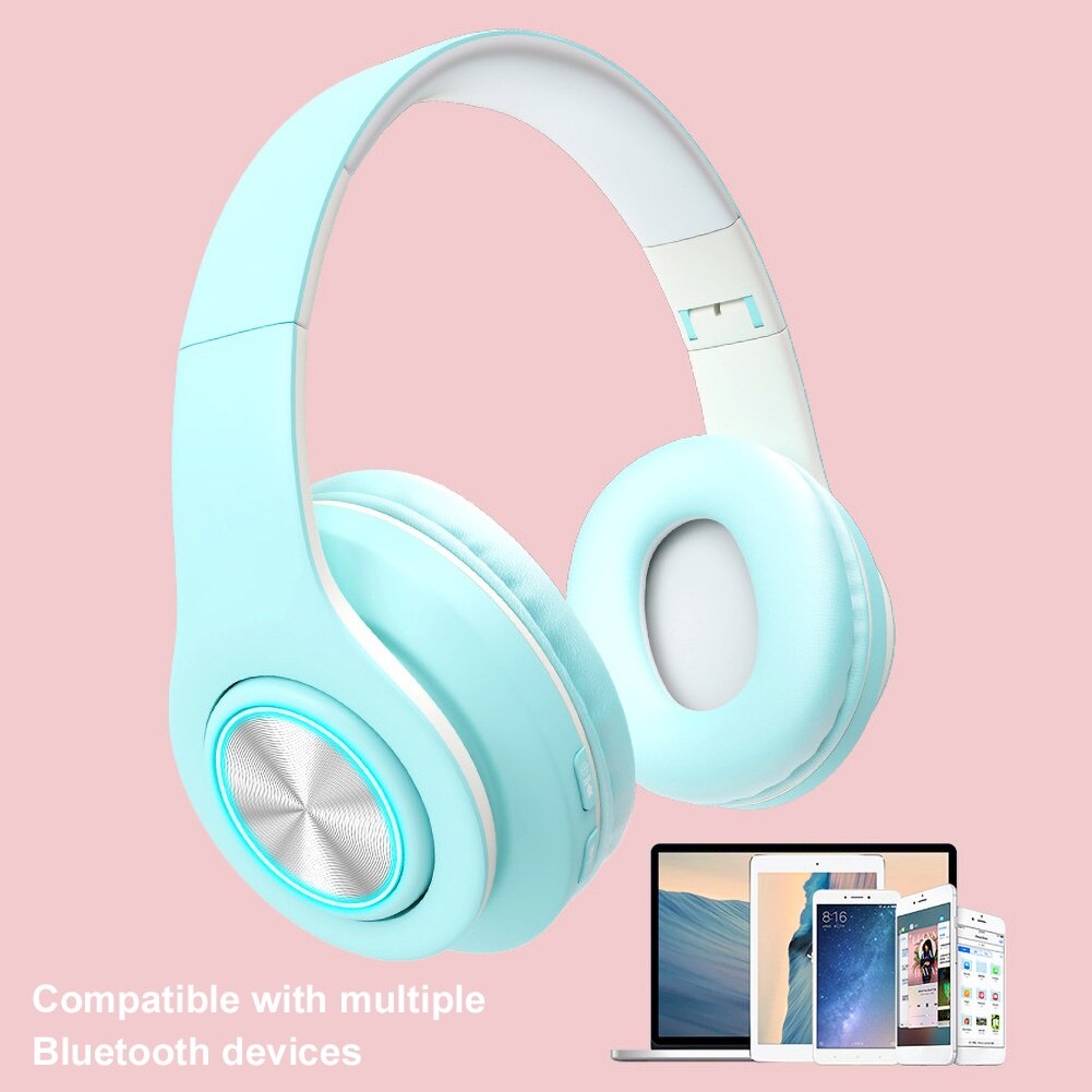 Bluetooth 5.0 Headphon Sport Nekband Magnetische Wirelessheadphones Stereo Oordopjes Muziek Blue Hoofdtelefoon Met Microfoon Voor Alle Telefoons