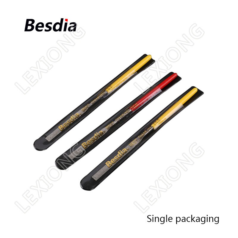 TAIWAN Besdia Diamond Needle Files Thin Flat Type Ultrathin Carborundum Alloy Files