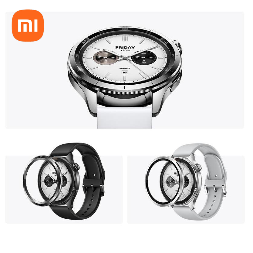 Set di cinturini con lunetta originale per xiaomi watch  s4 , accessori per cinturini per orologi, anello esterno della cassa (senza orologio), solo accessori per orologi mi  s4