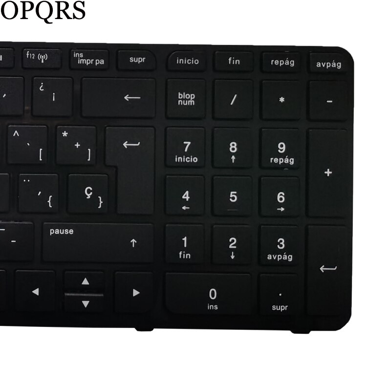 Spanish Laptop keyboard for HP For HP 15-F018DX 15-F019DX 15-F023WM 15-F024WM 15-F033WM Black SP Keyboard With Frame