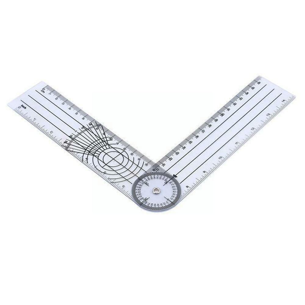 30cm Korean Flexible Folding Ruler Multifunction Plastic Stationery Rulers Kids Students School Office Drawing B4f8