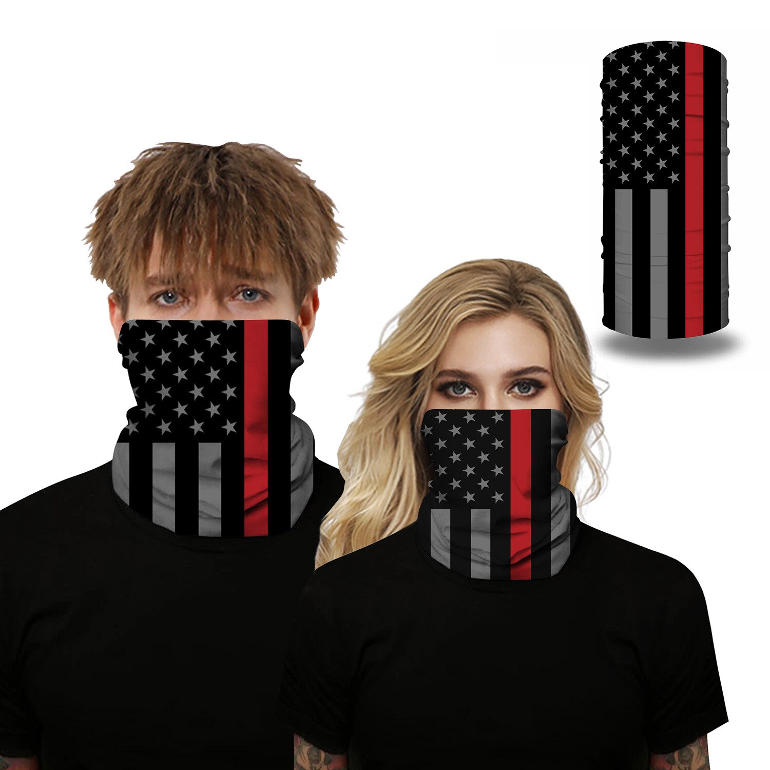 3D flag Print Magic Scarf Scarves Neck Face Mask Men Women Scarf Seamless Bandana Windproof Headwear Outdoor Hiking