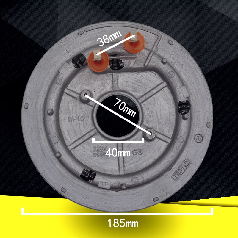 Rice cooker heating plate rice cooker bottom rice cooker parts heating plate heating elements 220v 860w stainless steel