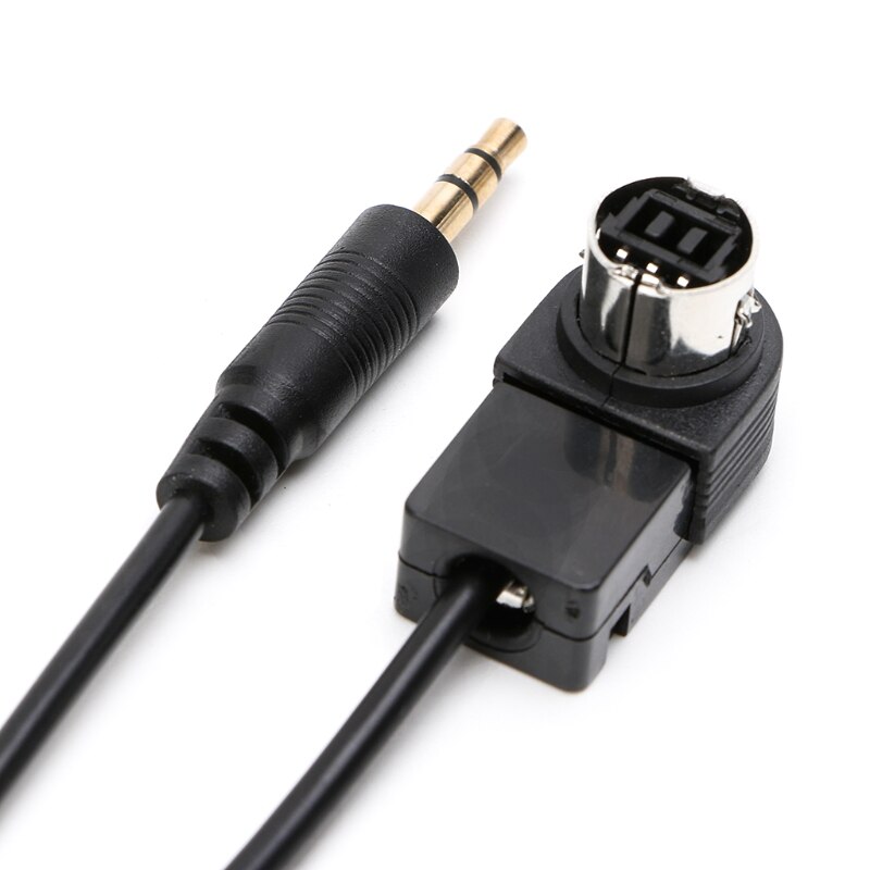 Cable de entrada auxiliar de 3,5mm para coche, Mini conector para ALPINE AI-NET, iPhone, MP3, adornado
