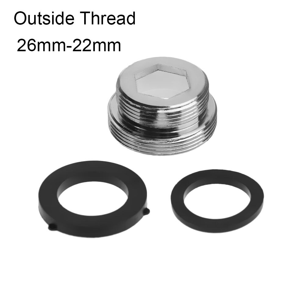 Wasserfilter Zubehör Belüfter Adapter Wassers Par Adapter Außengewinde Küchen armatur Belüfter Stecker: Lavendel